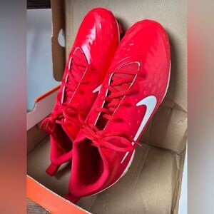 Nike Hyperdiamond 2 Keystone Softball Cleats‎ men’s size 12US/44,5EU NEW red